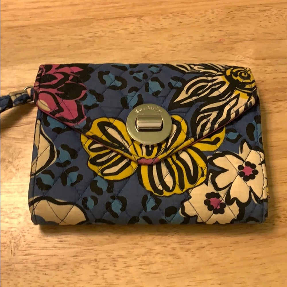 Vera Bradley Floral Wristlet